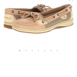 Sperry angelfish linen oat